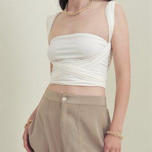 The Great Eros Infinity Top Ivory